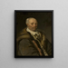 Portret van een Hongaarse edelman - Anoniem — ingelijst kunstwerk aan de muur