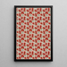 Reproductie van het schilderij Motief van rood klaproos - Anoniem