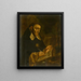 Sint Thomas van Aquino - Anoniem — ingelijst kunstwerk aan de muur