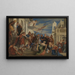 Heiligen Marcus en Marcellinus geleid naar de martelaarschap - Anoniem — ingelijst kunstwerk aan de muur