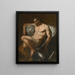 Sint Sebastiaan - Anoniem — ingelijst kunstwerk aan de muur