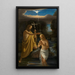 van het Doopsel van Christus schets voor een retabel in de parochiekerk van Lichtental - Anoniem — ingelijst kunstwerk aan de muur