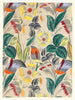 Design textiel Tropische bloemen II - Anoniem — weergave van het kunstwerk