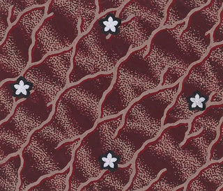 Anonymous - Textile Design with Interlacing Branches and Alternating Rows of Rosettes over a Background with an Interlaced Pattern.webp