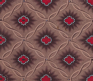 Anonymous - Textile Design with Vertical Vermicular Strips of Pearls Separated by Chevron Stripes.webp