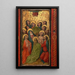 Reproductie van het schilderij L'Ascension - Anoniem