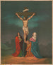 De kruisiging - Anoniem — weergave van het kunstwerk