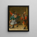 Dans van het dorp - Anoniem — ingelijst kunstwerk aan de muur