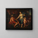 Venus vraagt Vulcanus om wapens voor Aeneas - Anoniem — ingelijst kunstwerk aan de muur