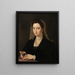 Jonge vrouw genaamd Lucrezia Cenci - Anoniem — ingelijst kunstwerk aan de muur