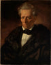 Portret van professor Karl Theodor Welcker - Anselm Feuerbach — weergave van het kunstwerk