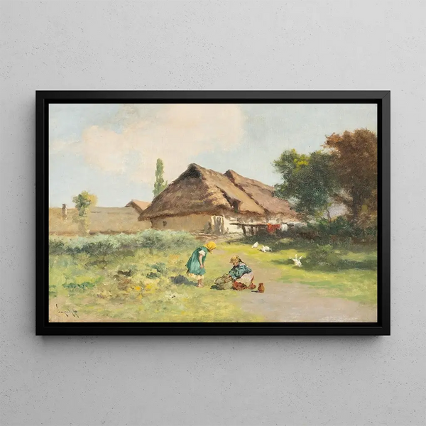Antal Neogrdy - A summer day in the countryside.webp