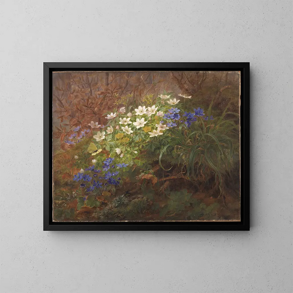 Anemonen - Anthonie Christensen — ingelijst kunstwerk aan de muur