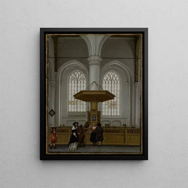 Anthonie de Lorme - Interior of the Laurenskerk at Rotterdam.webp