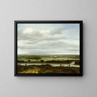 Anthonie van Borssom - Panoramic Landscape near Rhenen with the Huis ter Lede.webp