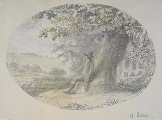Anthony Devis - Landscape with seated man.webp