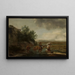 Landelijk landschap - Anthony Molijn — ingelijst kunstwerk aan de muur