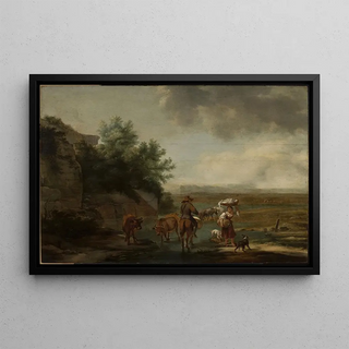 Anthony Molijn - Pastoral landscape.webp