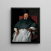 Bisschop Jan Van Malderen - Antoine van Dyck — ingelijst kunstwerk aan de muur