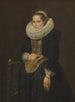Portret van een Vlaamse dame - Antoine van Dyck — weergave van het kunstwerk