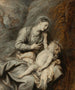 Rust tijdens de vlucht naar Egypte - Antoine van Dyck — weergave van het kunstwerk