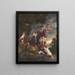 Rinaldo en Armida - Antoine van Dyck — ingelijst kunstwerk aan de muur
