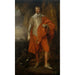 Robert Rich 1587-1658 tweede graaf van Warwick - Antoine van Dyck — ingelijst kunstwerk aan de muur