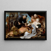 Samson en Dalila - Antoine van Dyck — ingelijst kunstwerk aan de muur