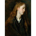 Studie van het hoofd van een jonge vrouw - Antoine van Dyck — weergave van het kunstwerk