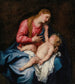 De Maagd met Kind - Antoine van Dyck — weergave van het kunstwerk
