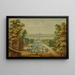 Vue pittoresque des jardins - Antoine-Claude Fleury — ingelijst kunstwerk aan de muur
