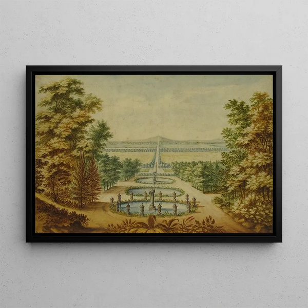 AntoineClaude Fleury - Scenic View of Gardens.webp