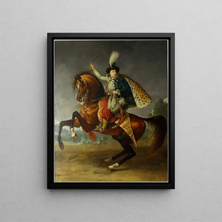 AntoineJean Gros - Equestrian portrait of prince Boris Yusupov.webp