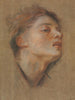 Hoofd van een jonge man - Antoine Coypel — weergave van het kunstwerk