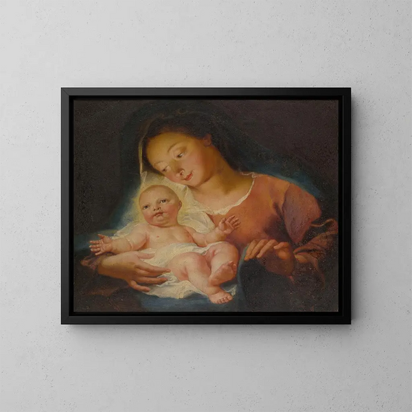Maagd met Kind - Antoine Coypel — ingelijst kunstwerk aan de muur