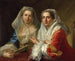 De zussen Mirabita - Antoine De Favray — weergave van het kunstwerk