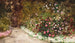 Wandel in de tuin - Antoine Édouard Joseph Moulinet — weergave van het kunstwerk