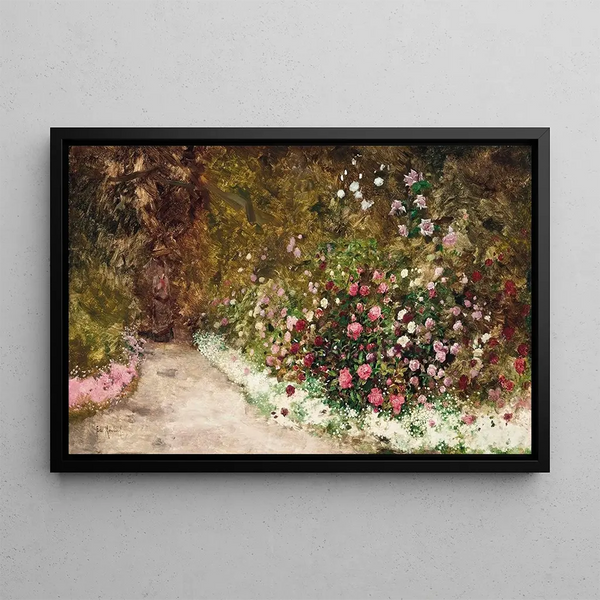 Antoine Edouard Joseph Moulinet - A stroll in the garden.webp
