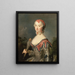 Charlotte Fredrika Sparre - Antoine Pesne — ingelijst kunstwerk aan de muur