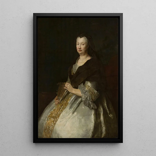 Antoine Pesne - Portrait of Sophia Hedwig von Tettau 16621733.webp