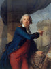 Jean-Henri Masers ridder de Latude 1725-1805 die de Bastille toont - Antoine Vestier — weergave van het kunstwerk