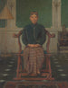 Portrait of Pangeran Ario Soejono, minister without portfolio of the war cabinet in London - Anton Abraham van Anrooy — artwork view