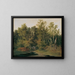 Landschapsbos in Neder-Oostenrijk - Anton Altmann de Jonge — ingelijst kunstwerk aan de muur