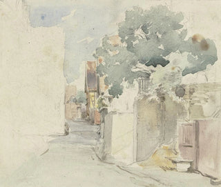 Anton Burger - Village road in Kronberg.webp