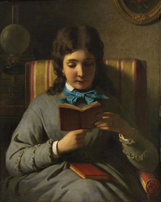 Anton Ebert - Lesendes Mdchen.webp