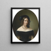 L'archiduchesse Dorothée - Anton Einsle — framed artwork on a wall
