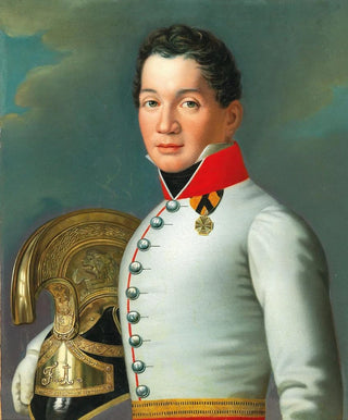 Anton Einsle - Portrait of a Lieutenant of the 4th Upper Austrian and Salzburg Dragoons.webp