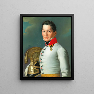 Anton Einsle - Portrait of a Lieutenant of the 4th Upper Austrian and Salzburg Dragoons.webp
