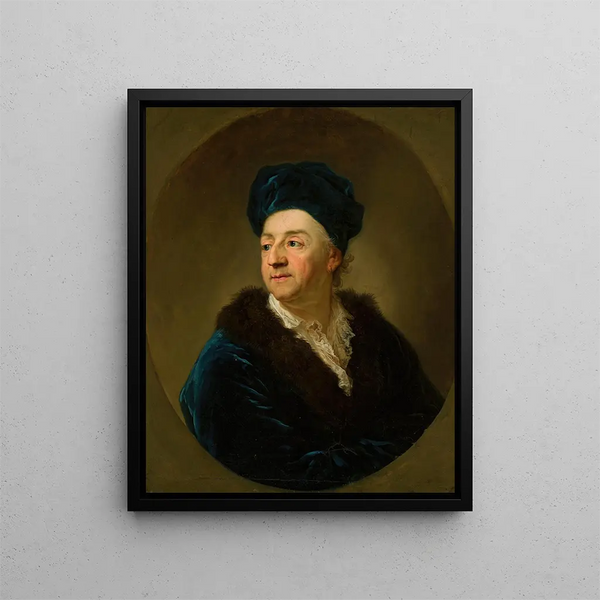 Anton Graff - Portrait of Johann N Schaffgotsch in a dressing gown.webp