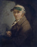 Zelfportret met vizier - Anton Graff — weergave van het kunstwerk